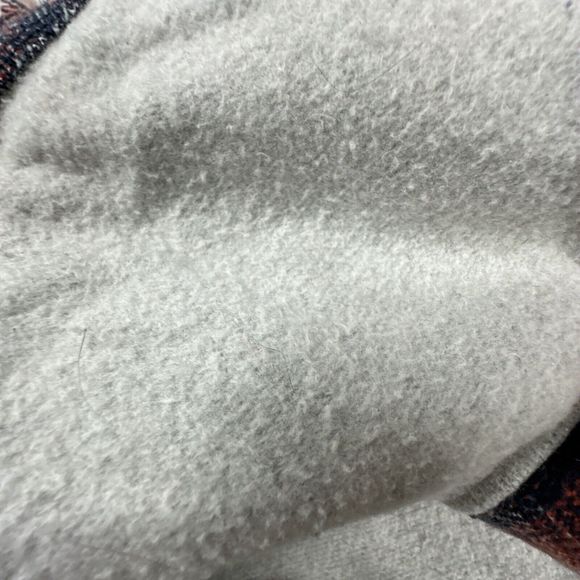 Ariat Retro Fit Hasslehoff Shacket Red Gray Plaid Flannel Hooded Jacket Kids XS - Picture 11 of 12